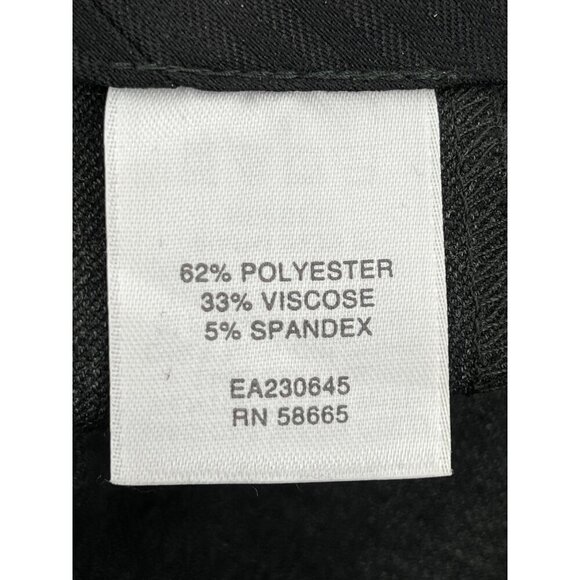 Atelier Classiques Entier Womens Charcoal Gray Dress Pants Size 8 Wool Blend - Picture 8 of 11